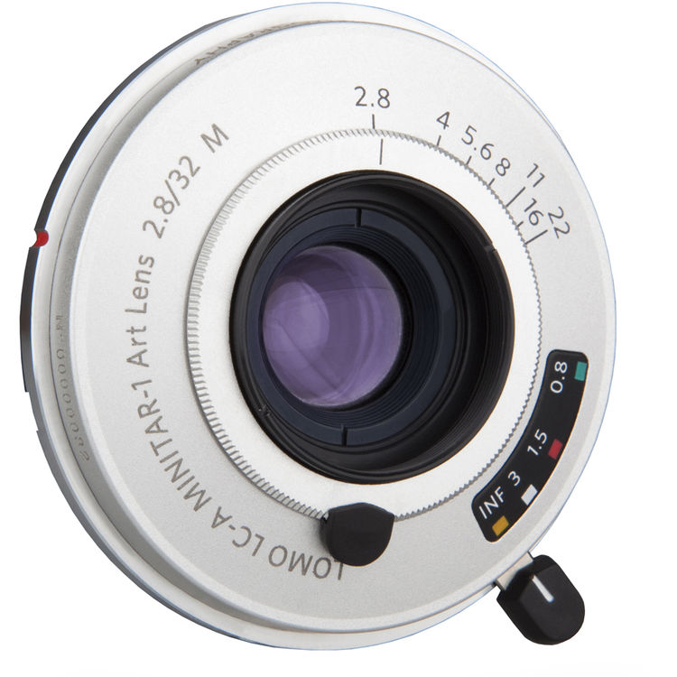 Lomography LC-A Minitar-1 Art Lens (Silver)