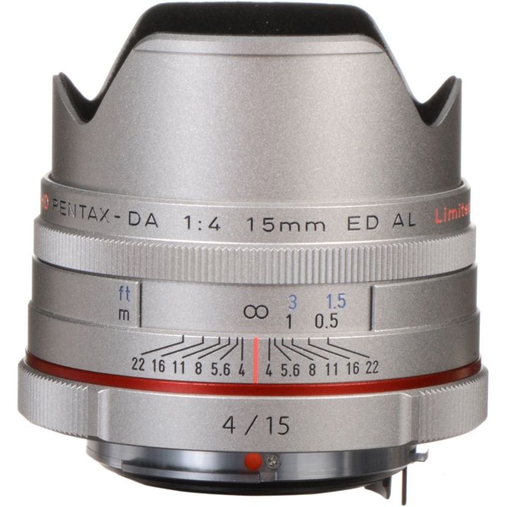 Pentax DA 15mm f/4 Limited ED Silver