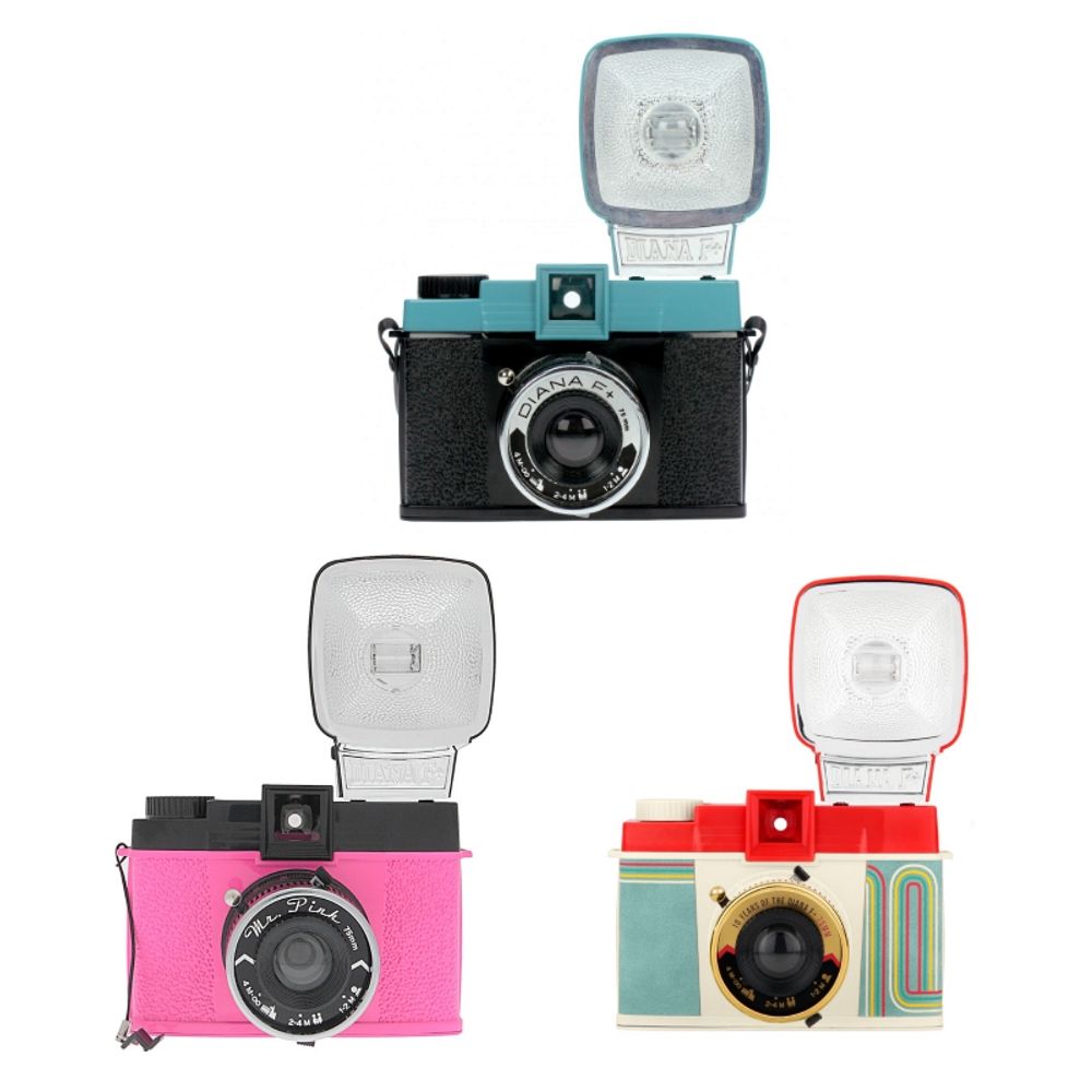 lomography diana f  medium format camera