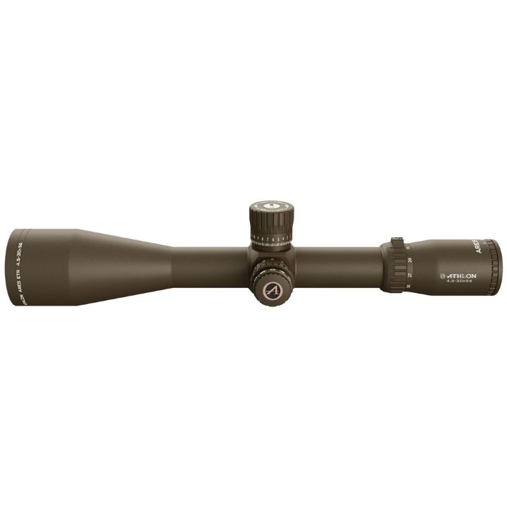 Ares ETR 4.5-30x56 34mm APLR2 FFP IR MOA Riflescope - Brown **
