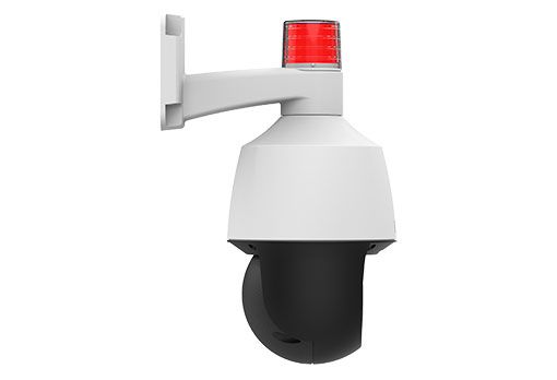 UNV IP66 IR 2MP 4x Active Deterrence PTZ Camera