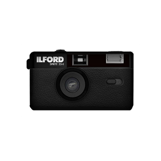 Ilford SPRITE 35-II Reusable Camera - Black + HP5 Plus 24 film