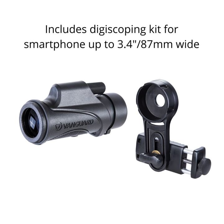 Vanguard Vesta 8x32 Monocular with PA-60 Digiscope Kit