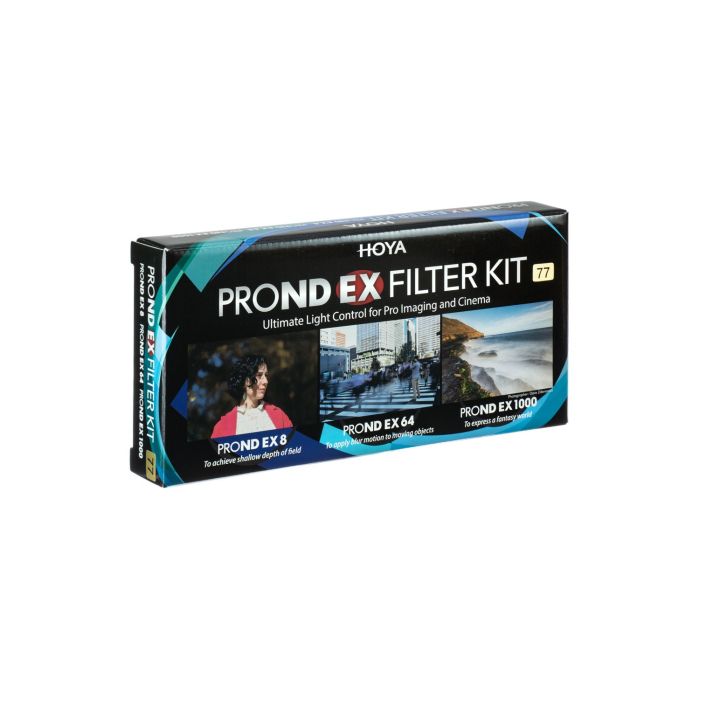 Hoya 77mm Pro ND EX 8 / 64 / 1000 Filter Kit