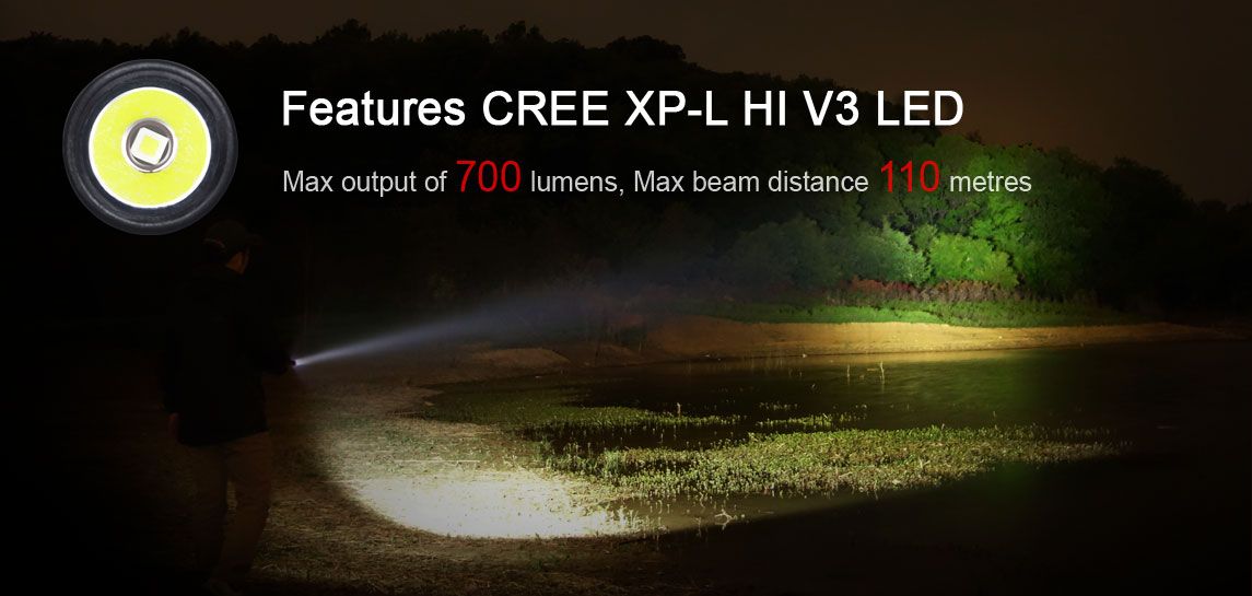 Klarus CREE XP-L HI V3 LED