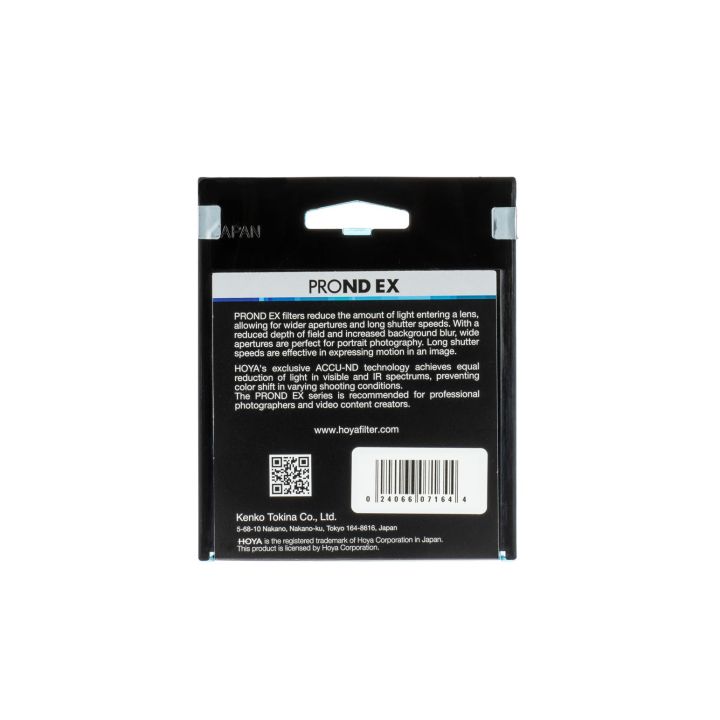 Hoya 82mm Pro ND EX 1000 Filter