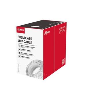 Dahua Cat-6 Cable on Reel 305 meters - White - Pallet of 36 Boxes