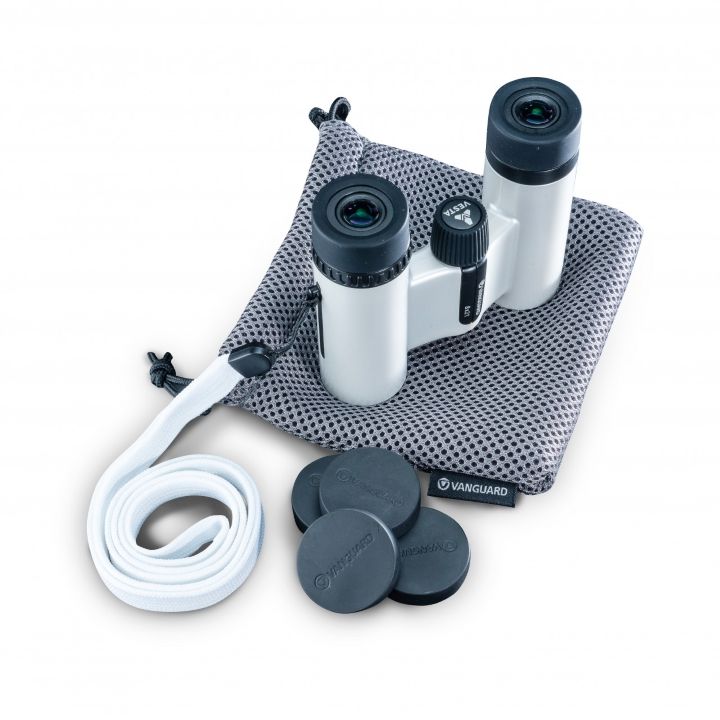 Vanguard Vesta 8x21 WP Binoculars - White