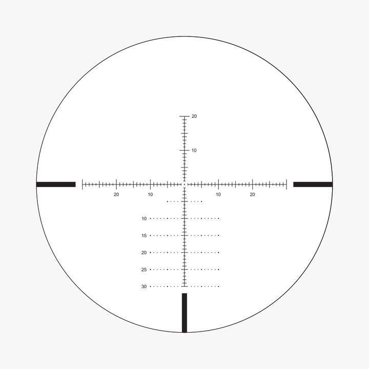 Athlon Heras SRP 6-24x50  Side Focus 30mm SFP IR APLR7 MOA