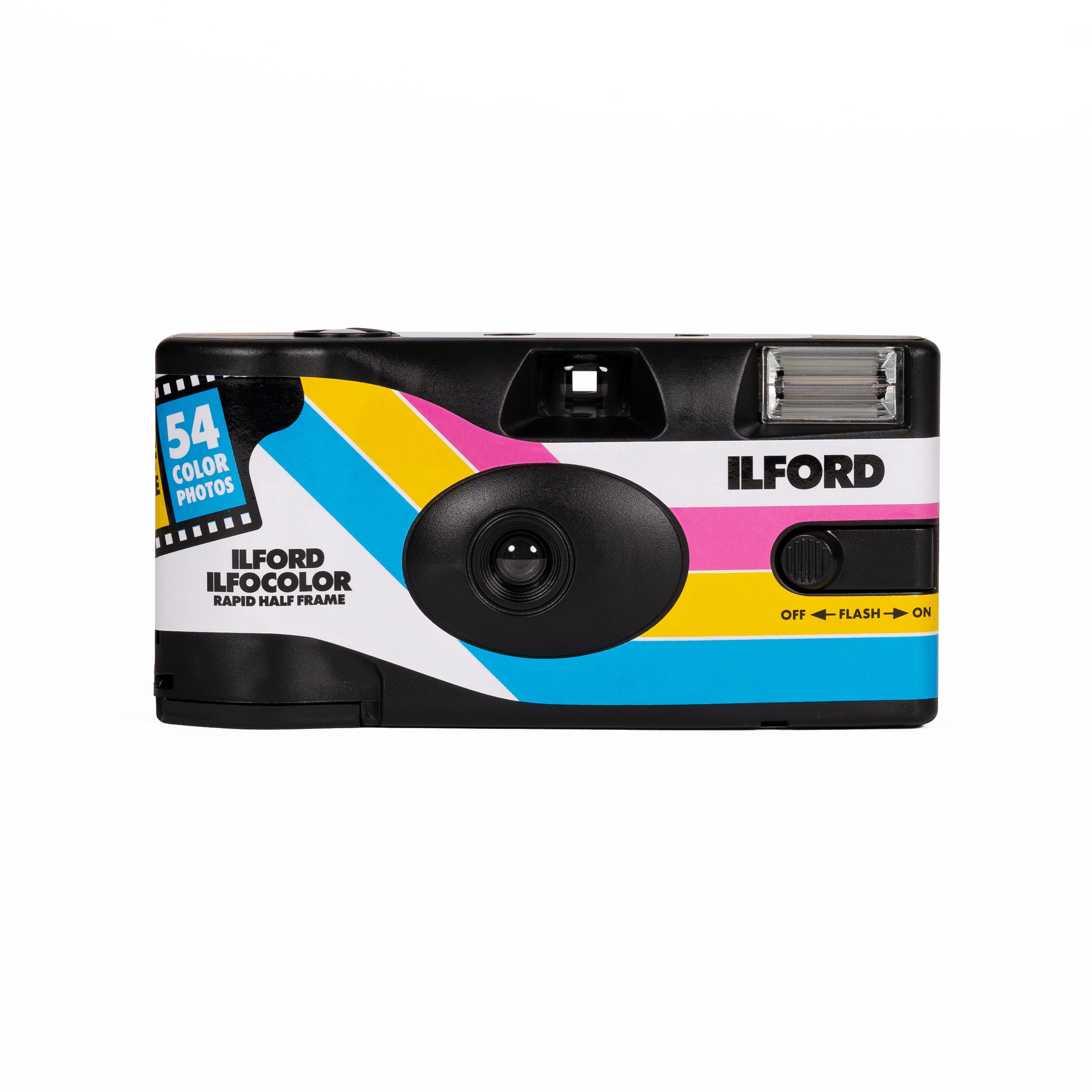 Ilford IlfoColor Rapid Half-Frame Colour Film - 54 Exposures