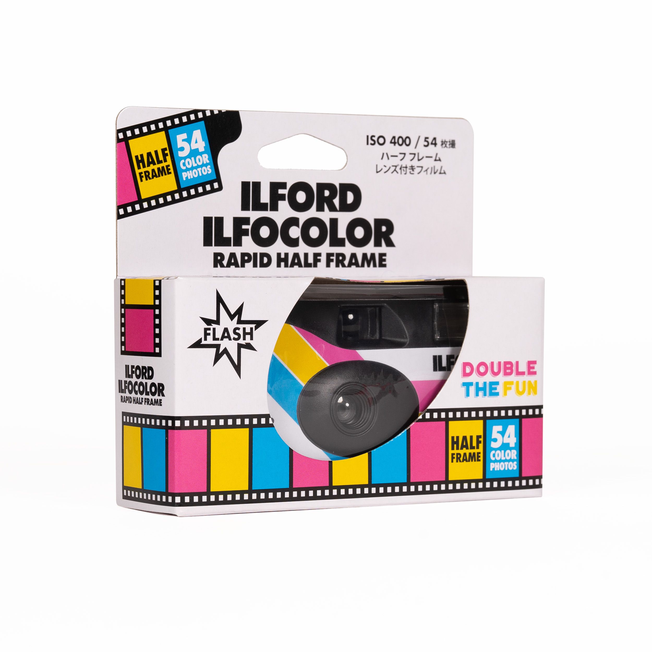 Ilford IlfoColor Rapid Half-Frame Colour Film - 54 Exposures