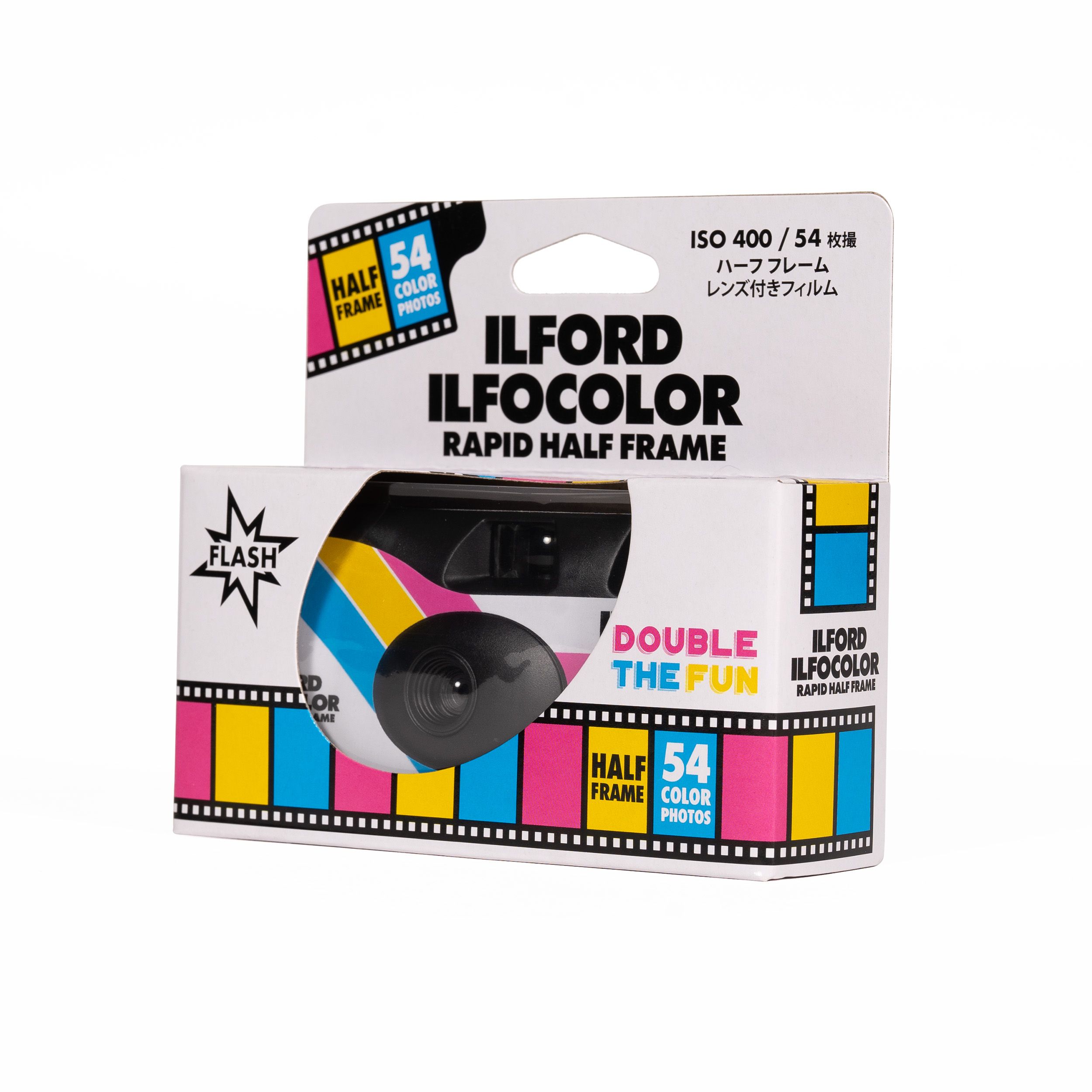 Ilford IlfoColor Rapid Half-Frame Colour Film - 54 Exposures