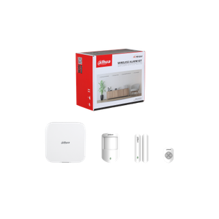 Dahua Wireless Alarm Kit - Hub , Indoor siren, outdoor siren,  2x PIR, Door sensor, remote