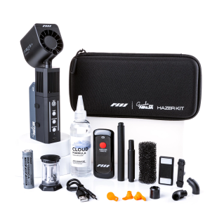 PMI SmokeNINJA-PRO Hazer Kit and CINEPEER CM15 Light