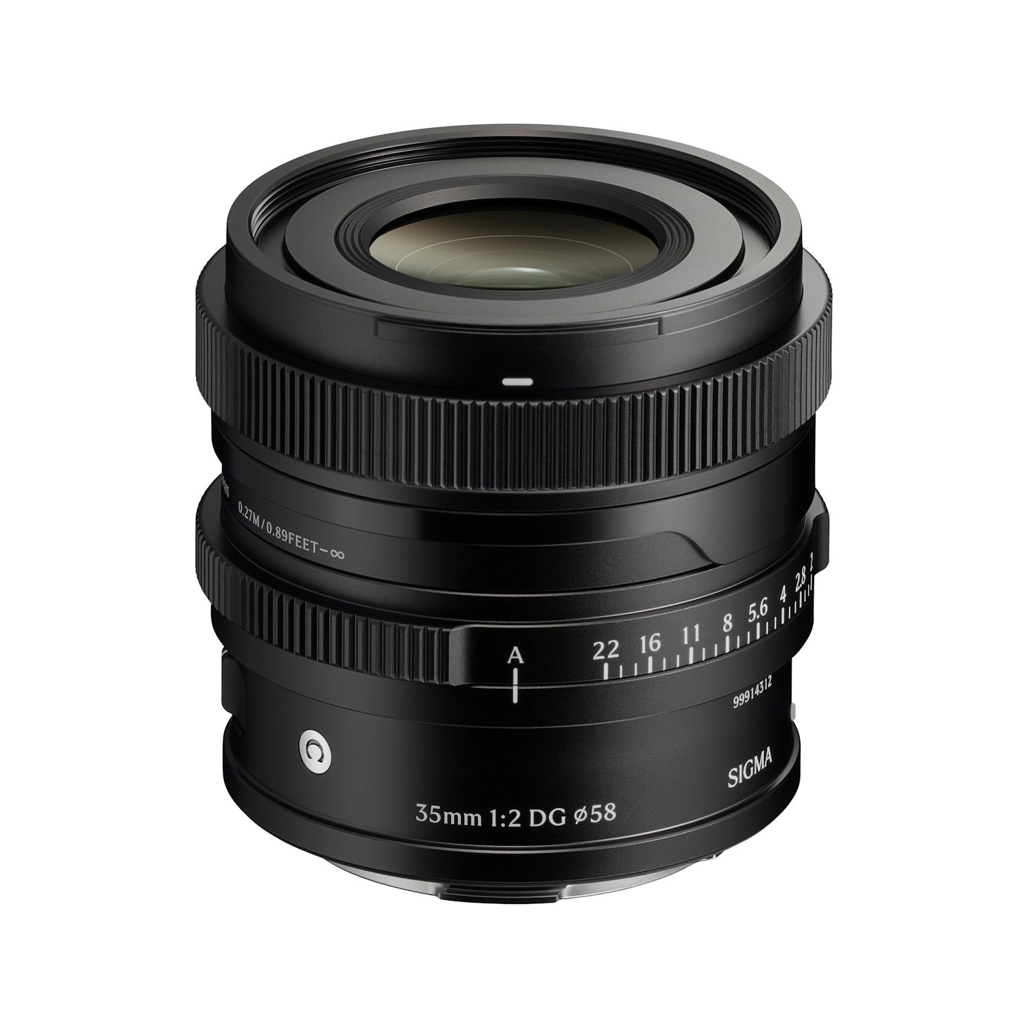 Sigma 35mm f/2 DG Contemporary Lens for L Mount Black