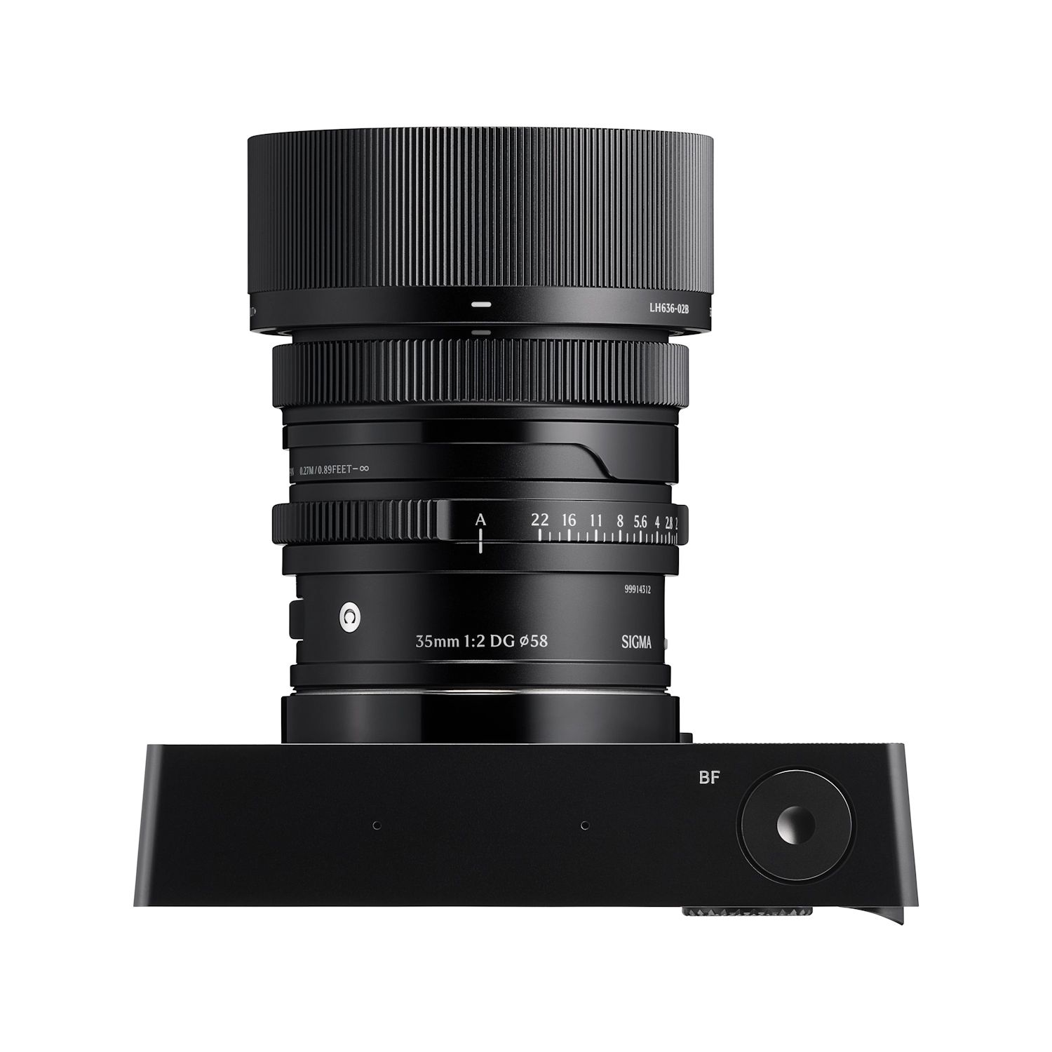 Sigma 35mm f/2 DG Contemporary Lens for L Mount Black
