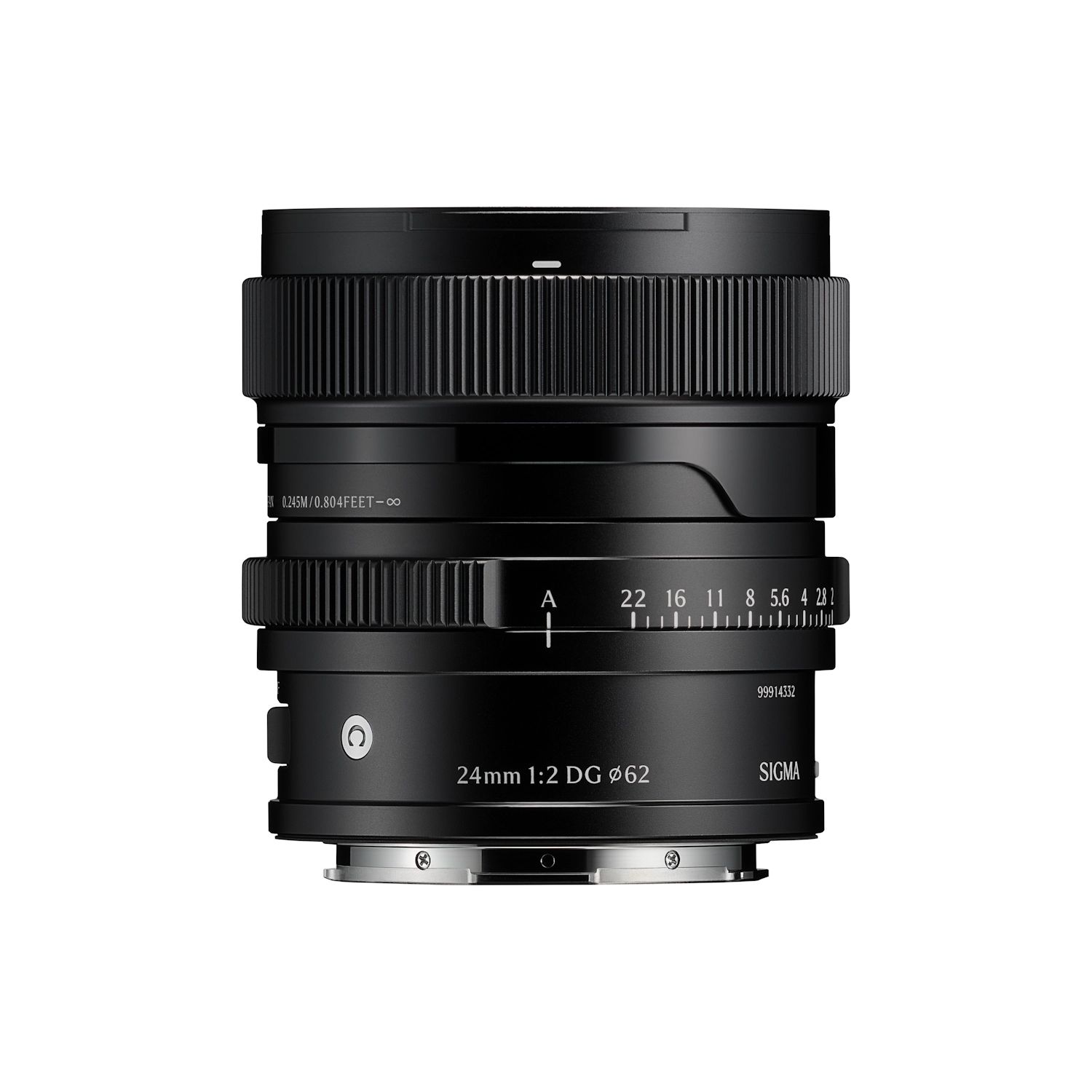 Sigma 24mm f/2 DG Contemporary Lens for L Mount Black