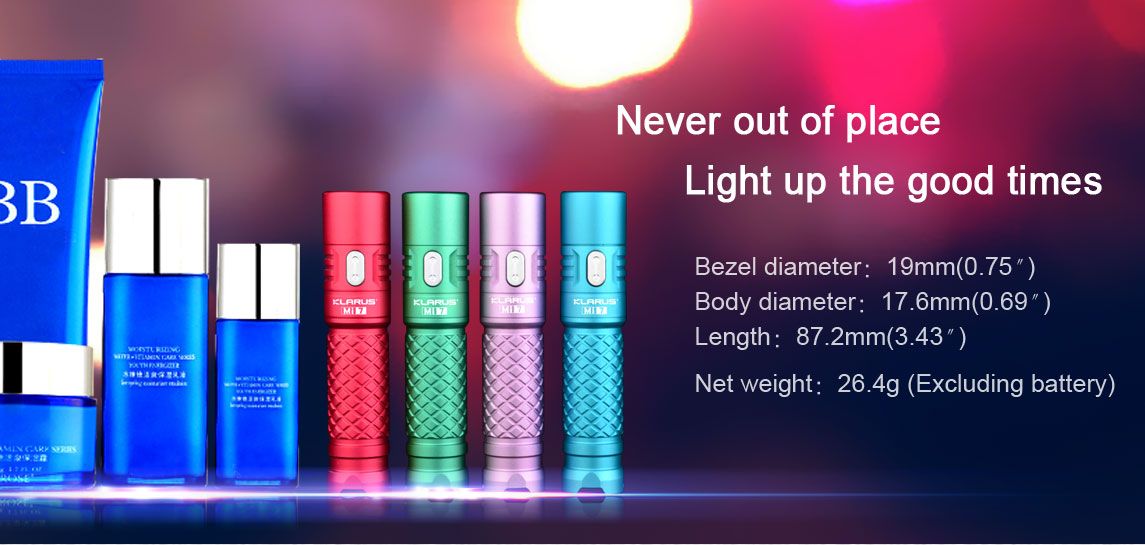 Klarus MI7 Lighting Modes