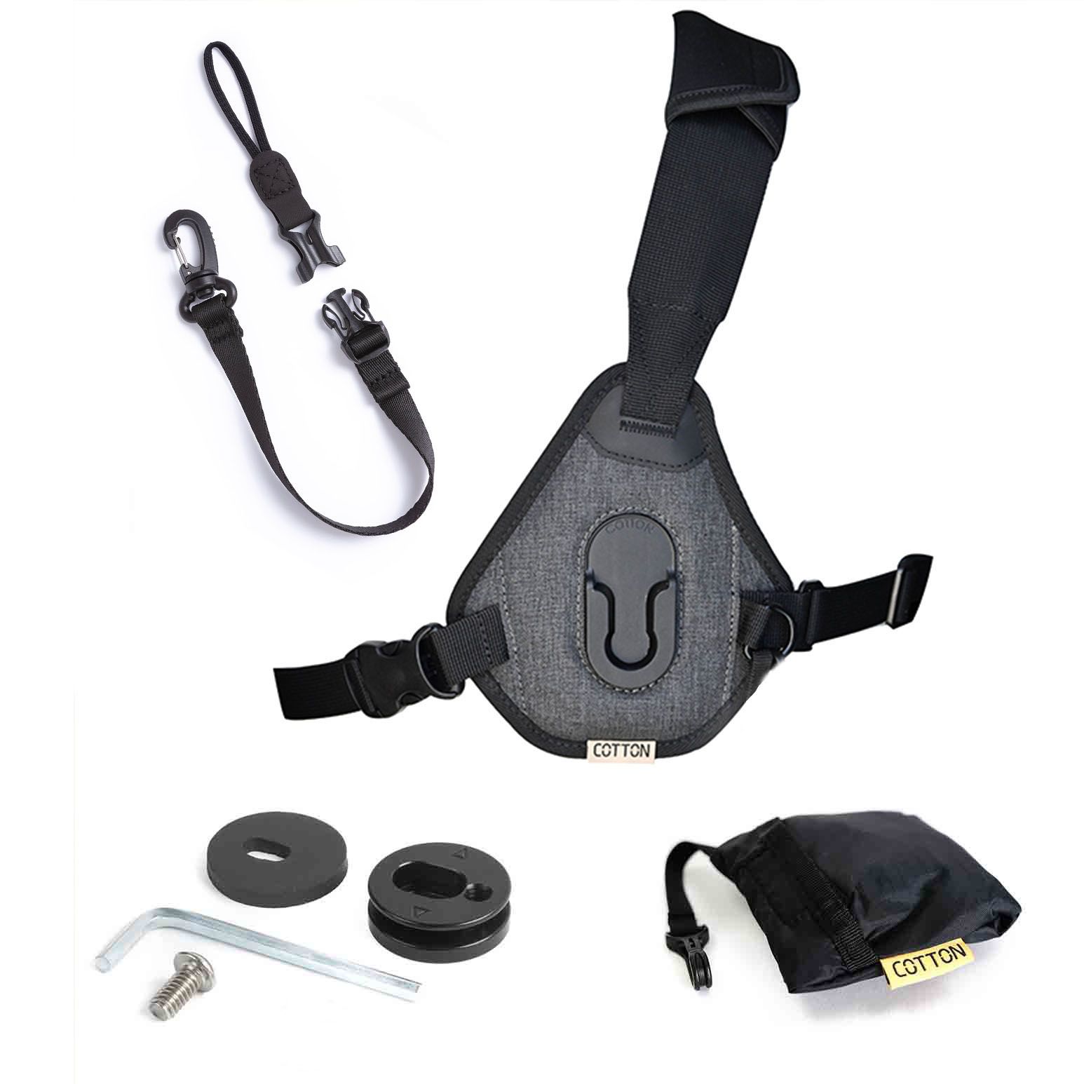 Cotton SKOUT G2 GREY SLING-STYLE HARNES FOR BINOCULARS