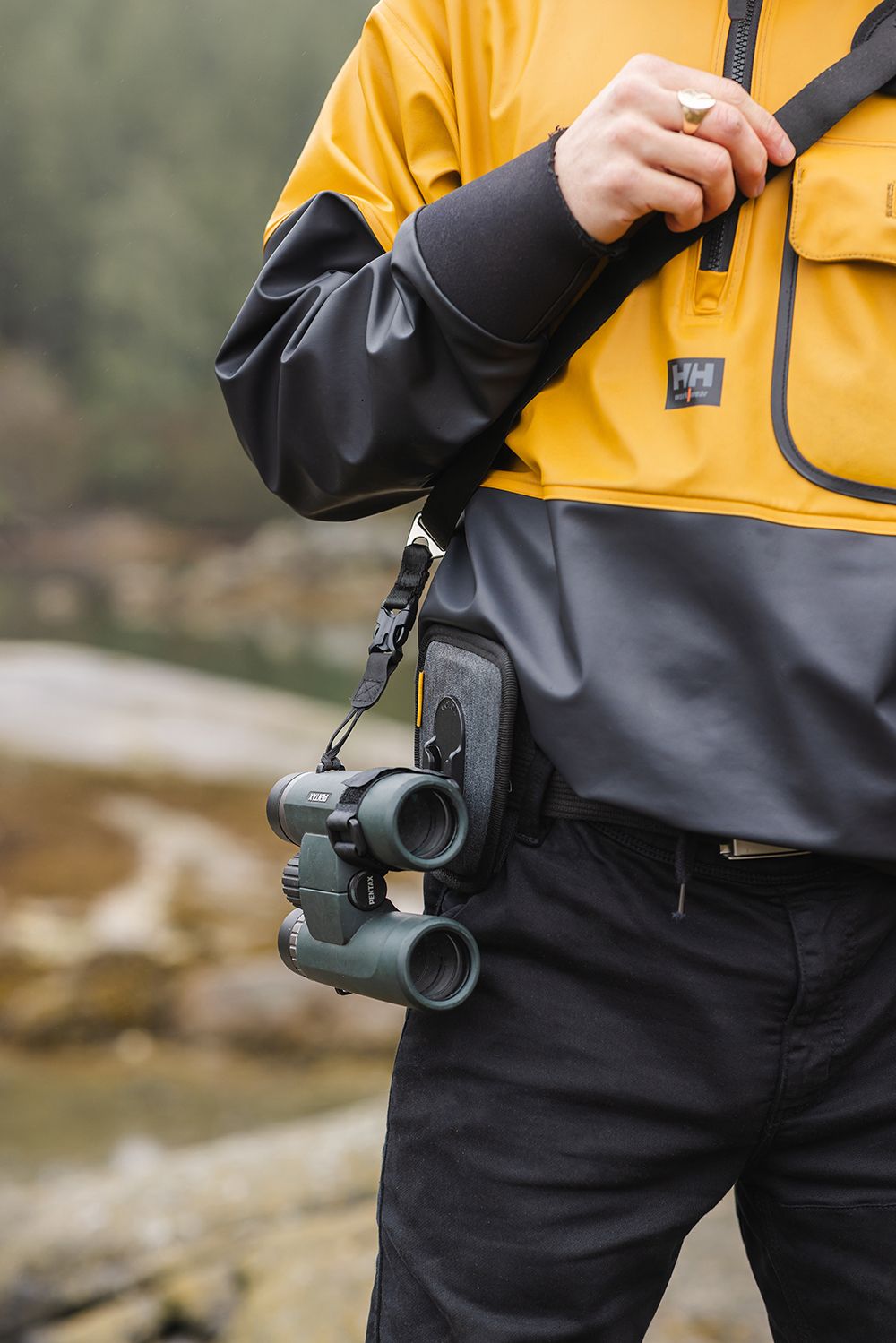 Cotton CCS G3 GREY WANDERER HOLSTER FOR BINOCULARS