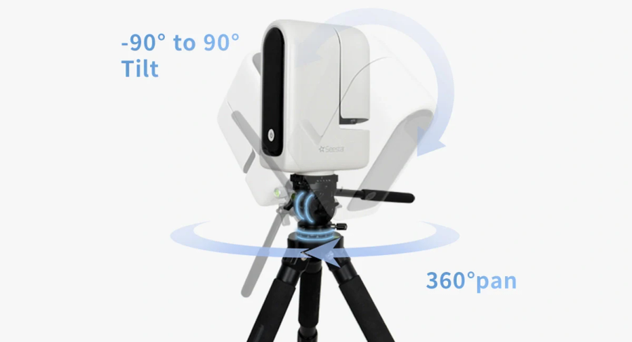 ZWO SeeStar TC20 Carbon Fiber Tripod with TH10 Tripod Head