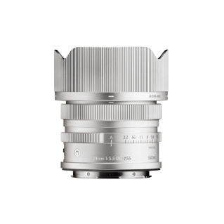 Sigma BF Digital Camera – Silver with 24mm f/3.5 DG Contemp lens L Mount Silver