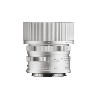Sigma BF Digital Camera – Silver with 45mm f/2.8 DG Contemp lens L Mount Silver